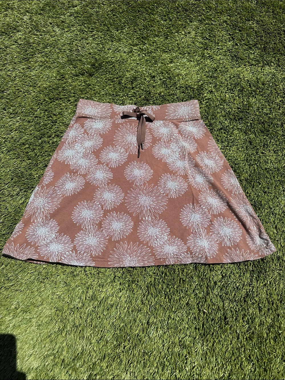 Floral Print Beachy Skirt